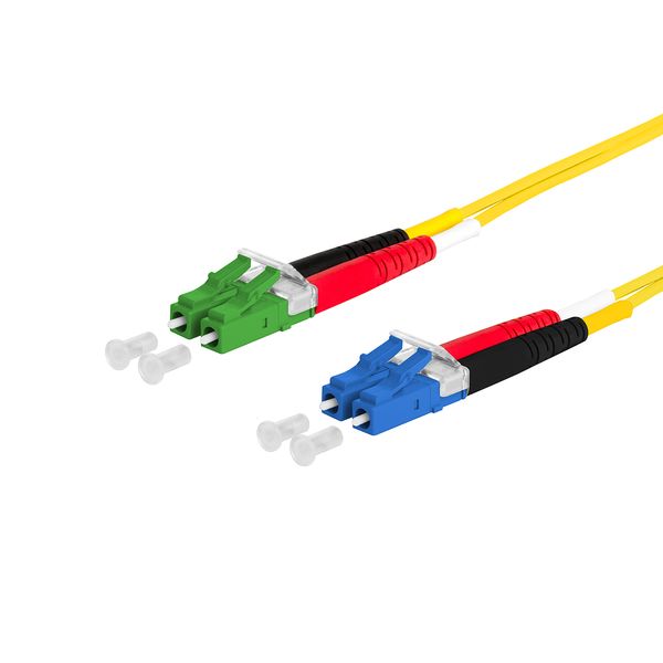 OpDAT patch cord LC-D/LC-D APC OS2, 2.0 m image 2