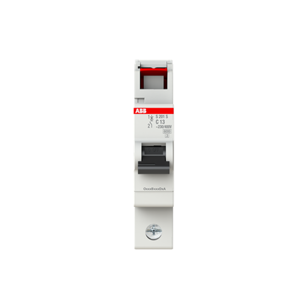 S201S-C13 Miniature Circuit Breaker - 1P - C - 13 A image 4