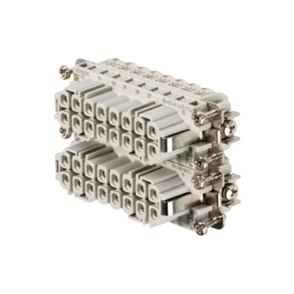 Contact insert (industry plug-in connectors), Female, 250 V, 16 A, Num image 1