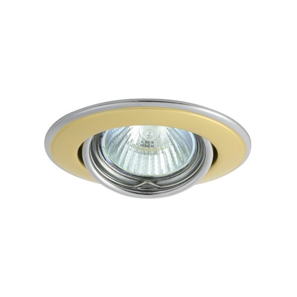 Luminaire MR16 CTC 3115 PG/N 12V 50W m.gold/hrom image 1