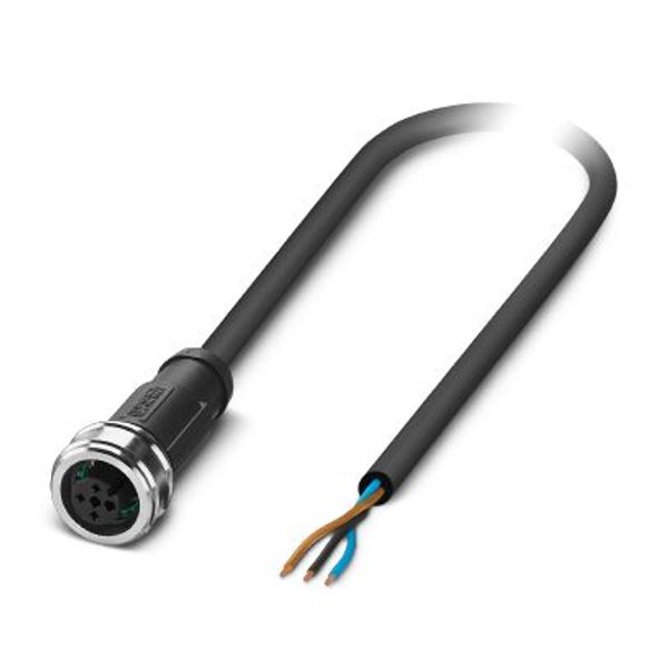 SAC-3P- 3,0-PUR/P12FS - Sensor/actuator cable image 1