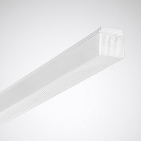 Surface-mounted luminaire Montigo Prisms White rectangular ET 25W 3300lm Narrow (N) IP40 IK02 3 SDCM image 1