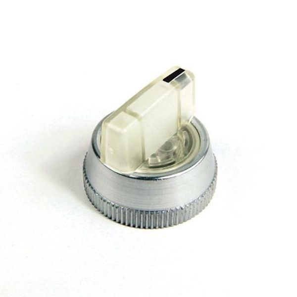 Allen-Bradley 800T-N297C Knob, Standard, 30mm Push Button, Clear, Illuminated Selector Switch, Replacement Part image 1