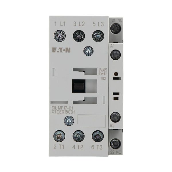 Contactors for Semiconductor Industries acc. to SEMI F47, 380 V 400 V: 18 A, 1 NC, RAC 120: 100 - 120 V 50/60 Hz, Screw terminals image 10