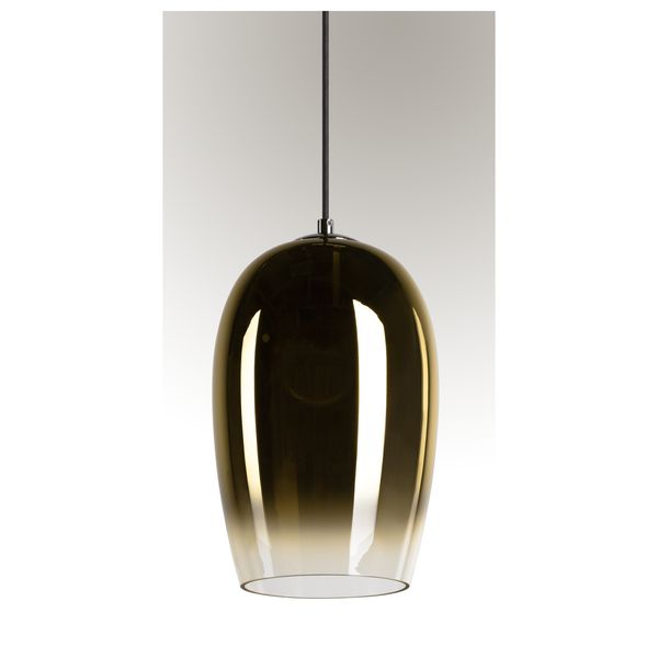 PANTILO OVAL PD, E27 pendant light, gold image 3