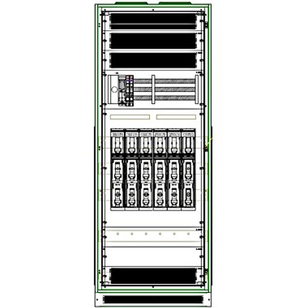 NH-Feld IP31 800A HSS 800mm max. 6xNH1-3, B822xH2140xT400 image 1