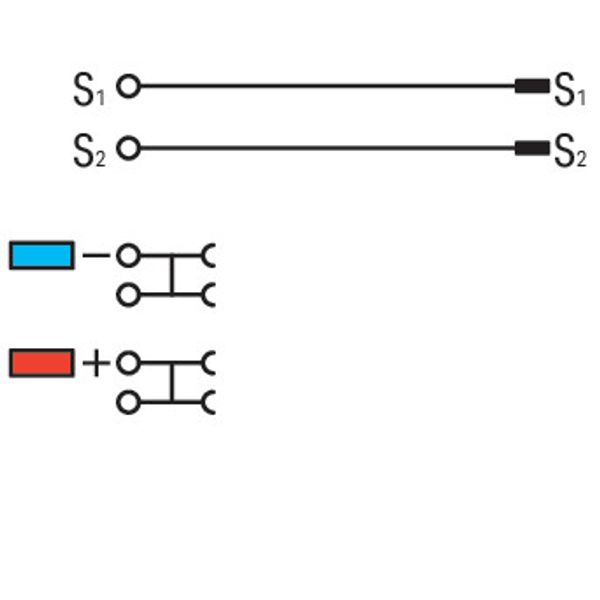 3-conductor sensor terminal block for PNP (positive) switching sensors image 5