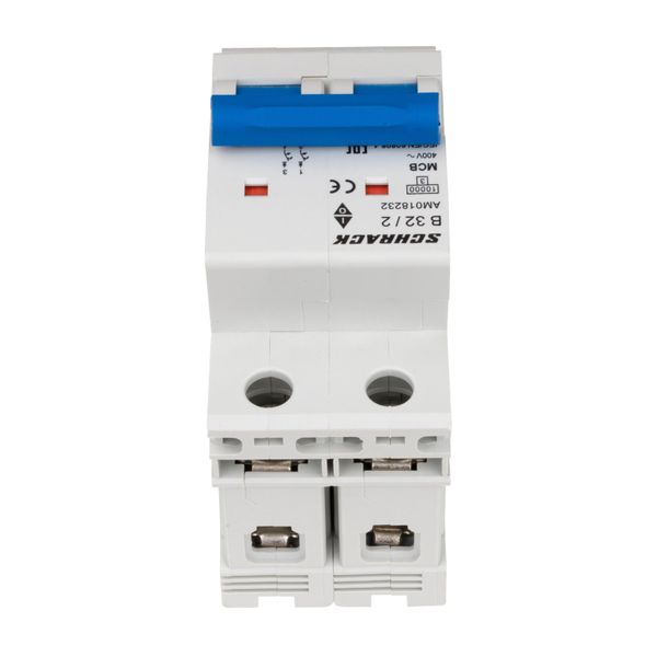 Miniature Circuit Breaker (MCB) AMPARO 10kA, B 32A, 2-pole image 3