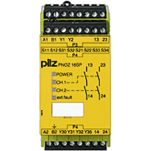 PNOZ 16SP 110VAC 24VDC 2n/o image 1