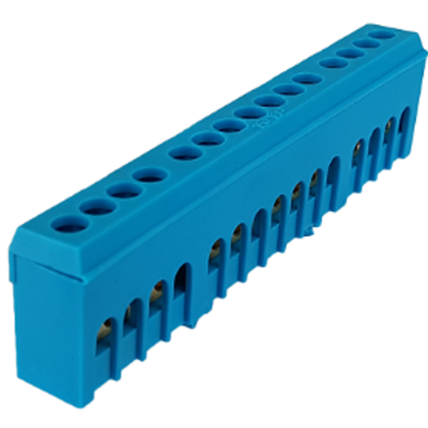 Insulated terminal F812B, 12x16 mm², blue image 1