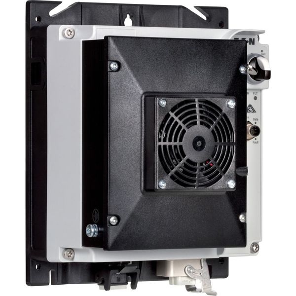 Speed controller, 8.5 A, 4 kW, Sensor input 4, 400/480 V AC, AS-Interface®, S-7.4 for 31 modules, HAN Q5, with fan image 11