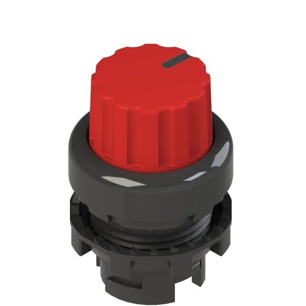 Red three-position knob selector E2 1SE43ECE31AB image 1