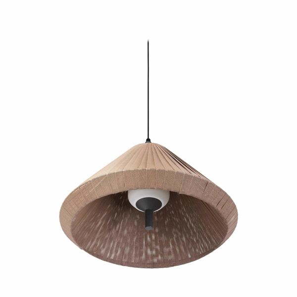 SAIGON OUT PENDANT LAMP T70 BROWN CONE CAP image 2