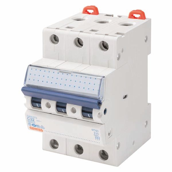 MINIATURE CIRCUIT BREAKER - MT 60- 3P CHARACTERISTIC D 40A - 3 MODULES image 2