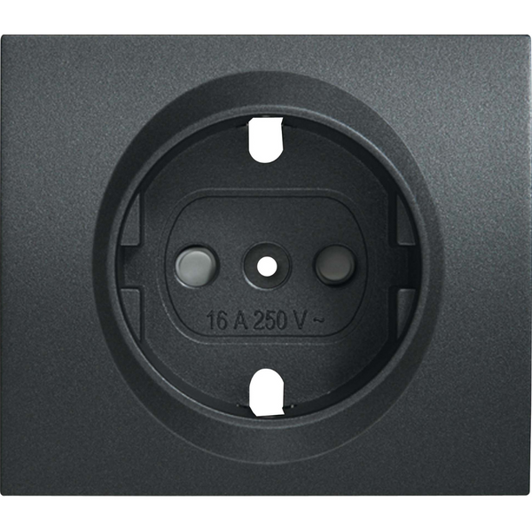 Thea Blu Accessory Black Earthed Socket Child Protection image 1