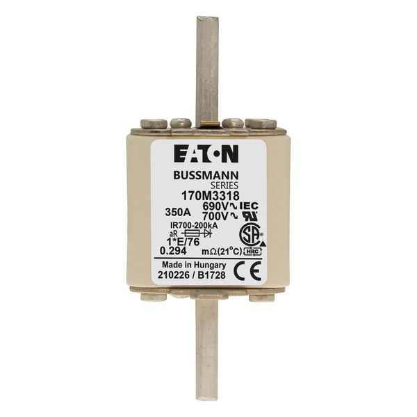 350A 690V IEC 1*E/76 Ar HS FUSE image 9