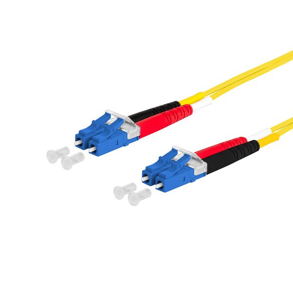 OpDAT patch cord LC-D/LC-D OS2, 1.0 m image 2