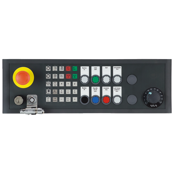 SINUMERIK Push Button Panel MPP 483 IEH-S40 Connection Industrial Ethernet with  6FC5303-1AF12-8BT0 image 2