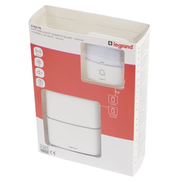 DOORBELL KIT WHITE – Serenity image 1