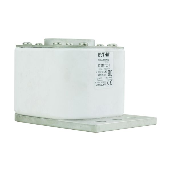 Fuse-link, high speed, 1100 A, AC 1000 V, size 4, 100 x 133 x  90 mm, aR, IEC, single indicator image 4