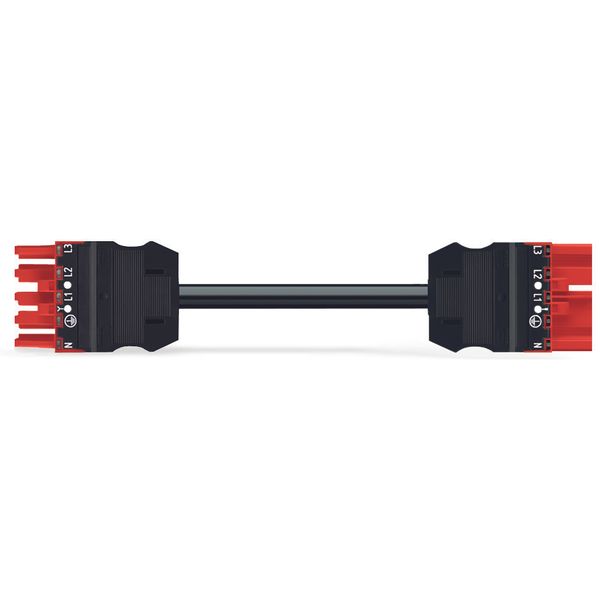 pre-assembled connecting cable Eca Plug/open-ended red image 3