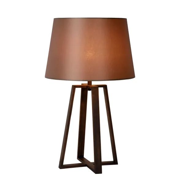 COFFEE Table Lamp E27 D38 H64cm Rusty image 1