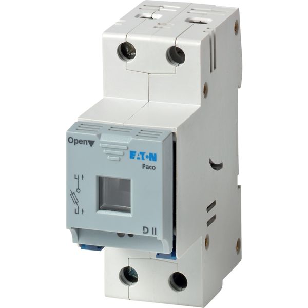 Fuse switch-disconnector, PHM, 50 A, service distribution board mounting, 1 pole, DIII image 3