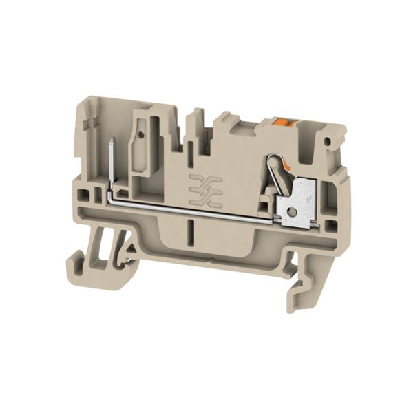 Feed-through terminal block, PUSH IN, 2.5 mm², 800 V, 24 A, Number of  image 1