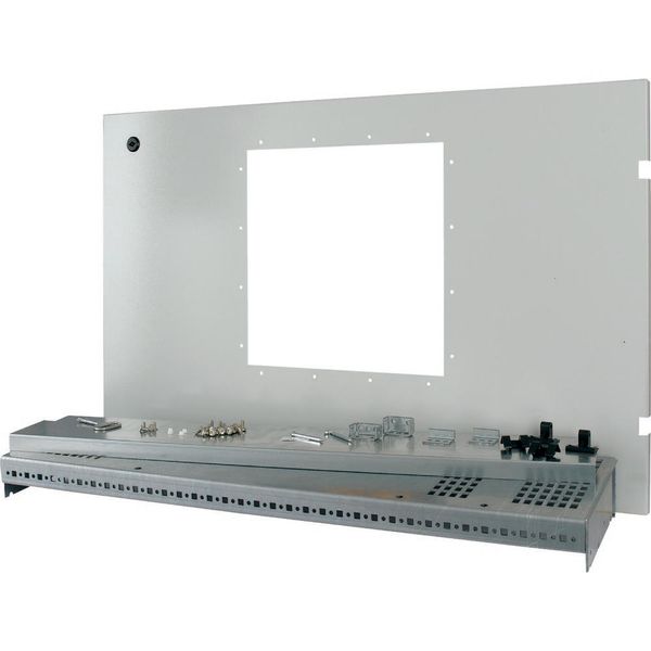 Mounting kit: IZMX40, fixed mounted design, W=1000mm, grey image 3