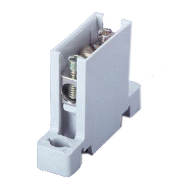 Neutral conductor 63A, discon. socket term. screw-on/snap-on image 1