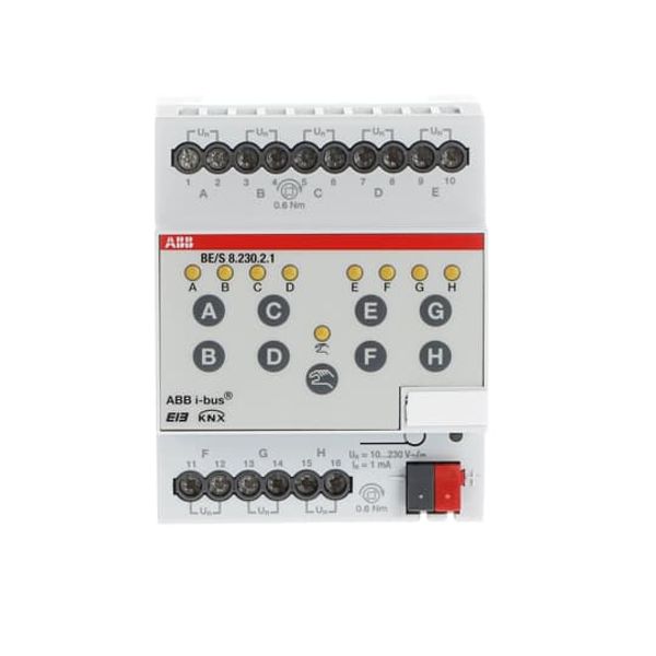 BE/S 8.230.2.1 BE/S8.230.2.1 Binary Input, 8-fold, 10-230 V, MDRC image 8