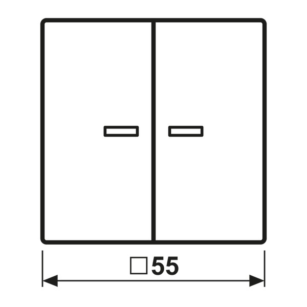 ENet push-button universal 1-gang FMA1701BFWW image 4