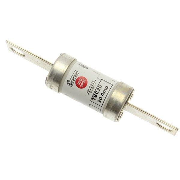 Fuse-link, low voltage, 20 A, AC 660 V, DC 460 V, BS88, 27 x 129 mm, gL/gG, BS image 3