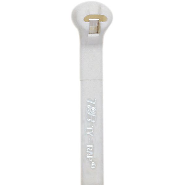 TY272M-9 CABLE TIE 120LB 9IN WHITE NYLON image 1