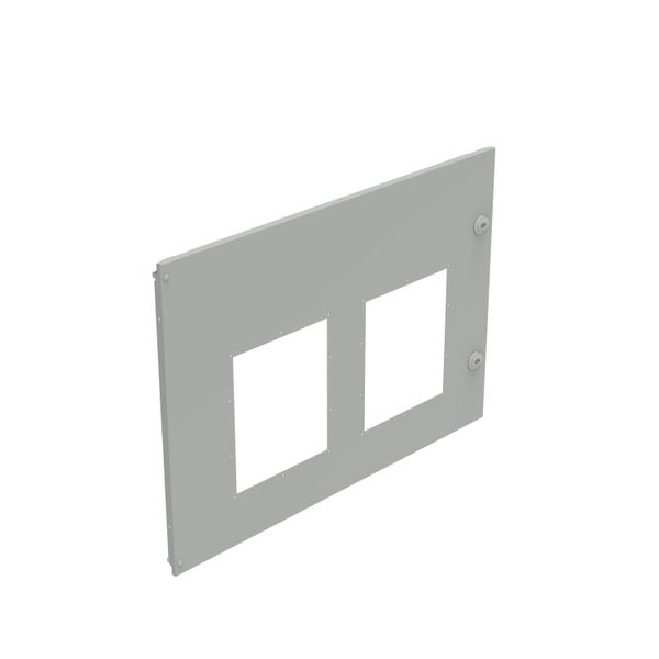 Metal faceplate XL³ 4000 - 36 modules - 2 DMX³/DMX³-I 1600 fixed - 850 mm image 1