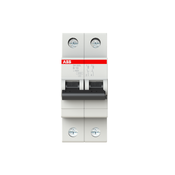 SH202L-B10 Miniature Circuit Breaker - 2P - B - 10 A image 2