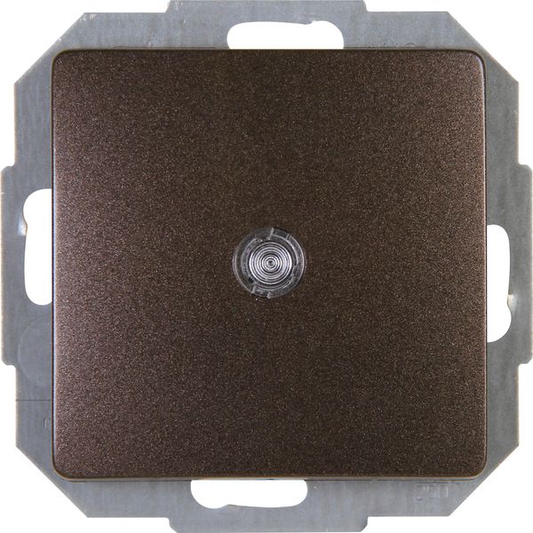 Pushbutton switch PAR brown with light image 1