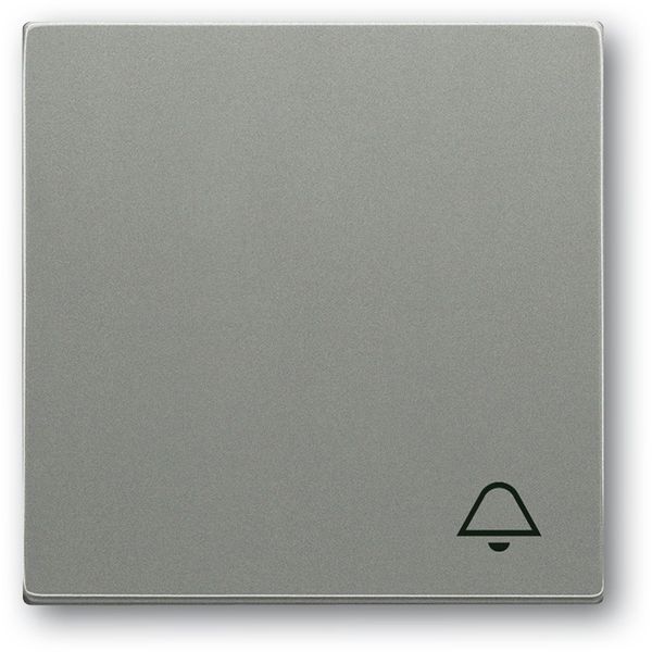 2520 KI-803 CoverPlates (partly incl. Insert) Busch-axcent®, solo® grey metallic image 1