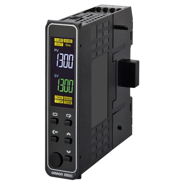 Temp. controller, PRO, DIN Rail 22.5 mm, Uni. I/P, 1 x 12 VDC pulse OU image 3