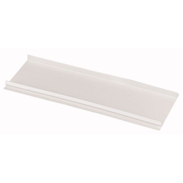 Blanking strip for 45-mm cutouts, can be individually cut to length, white image 1