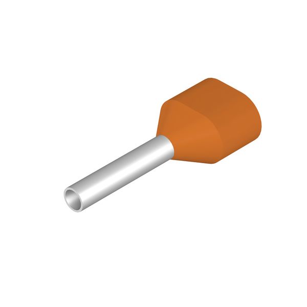 Wire end ferrule, Twin wire-end ferrule, 0.5 mm², Stripping length: 11 image 1