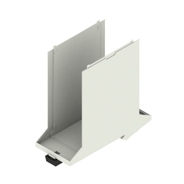 Basic element, IP20 in installed state, Plastic, Light Grey, Width: 45 image 3
