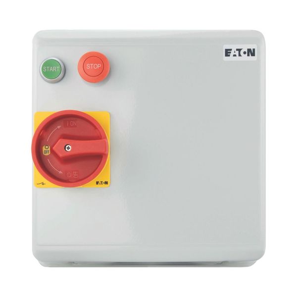 Star delta starter, enclosed, 230 V/15 kW, steel image 8