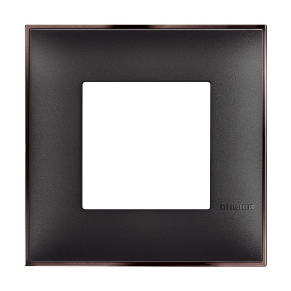 CLASSIA - cover plate 2P black nickel image 1