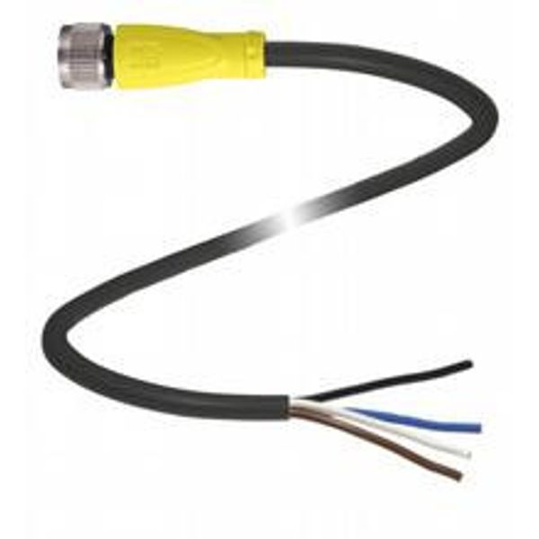 V1-G-S-BK2M-PUR-A connection cable image 1