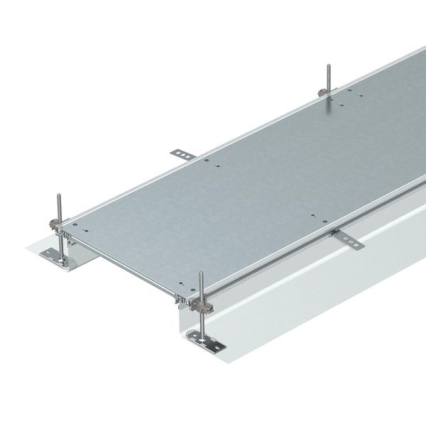 OKA-G60040140R Flushfloor trunking unit blank, locking 2400x600x140 image 1