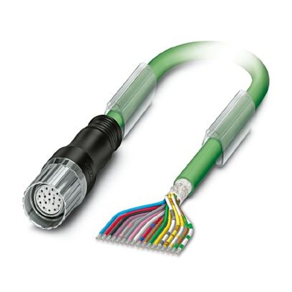 Cable plug in molded plastic image 1