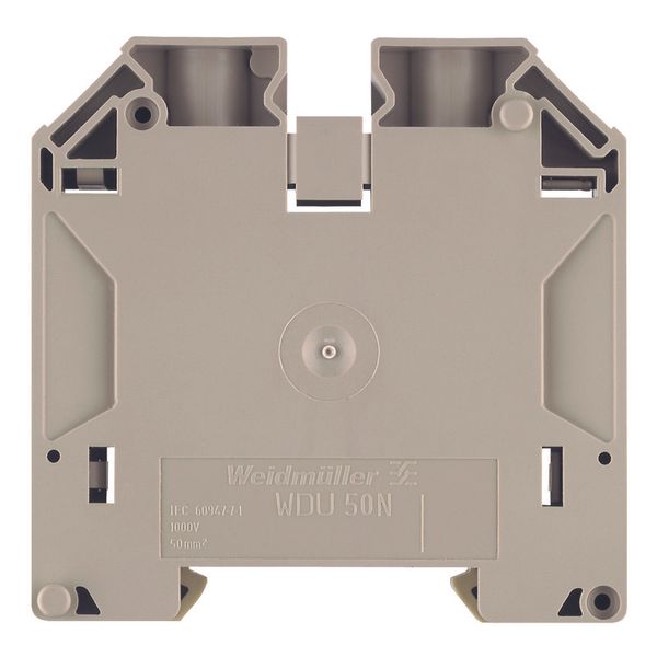 Feed-through terminal block, Screw connection, 50 mm², 1000 V, 150 A,  image 1