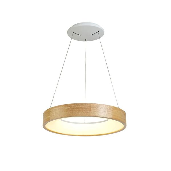 Mad LED Pendant Lamp 28W 2000Lm 3000K 47cm Natural Wood image 2