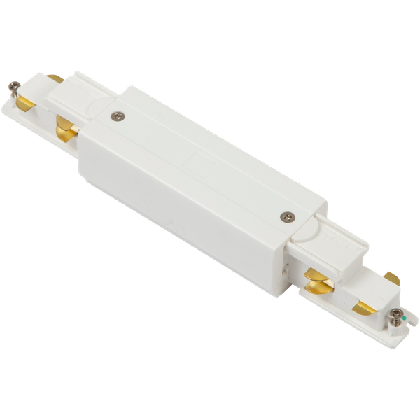 Primo Three Circuit Straight Connector White image 1